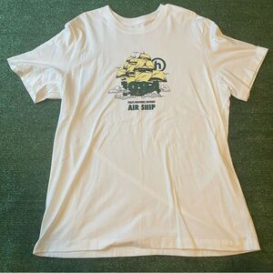 Hidden NY x Jordan Brand White Air Ship 1984 Tee - XL